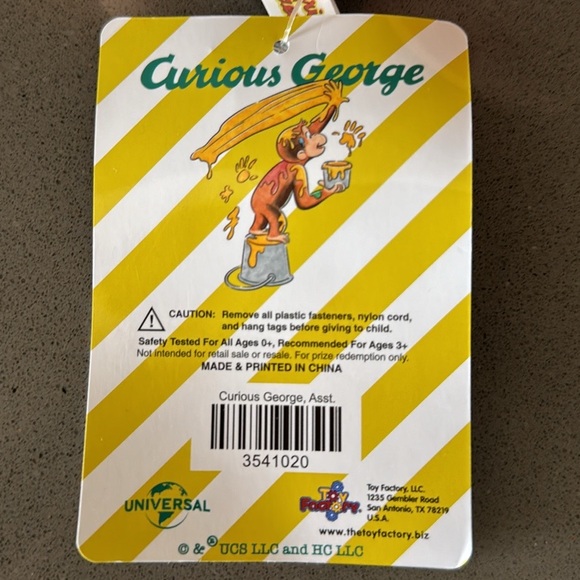 Curious George Pajamas PJ’s Plush / Teddy Bear / Limited Edition / BRAND NEW - Picture 13 of 15